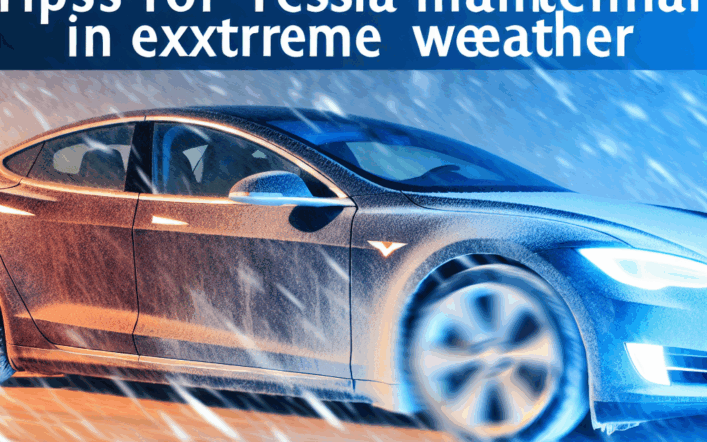 Tips for Tesla Maintenance in Extreme Weather